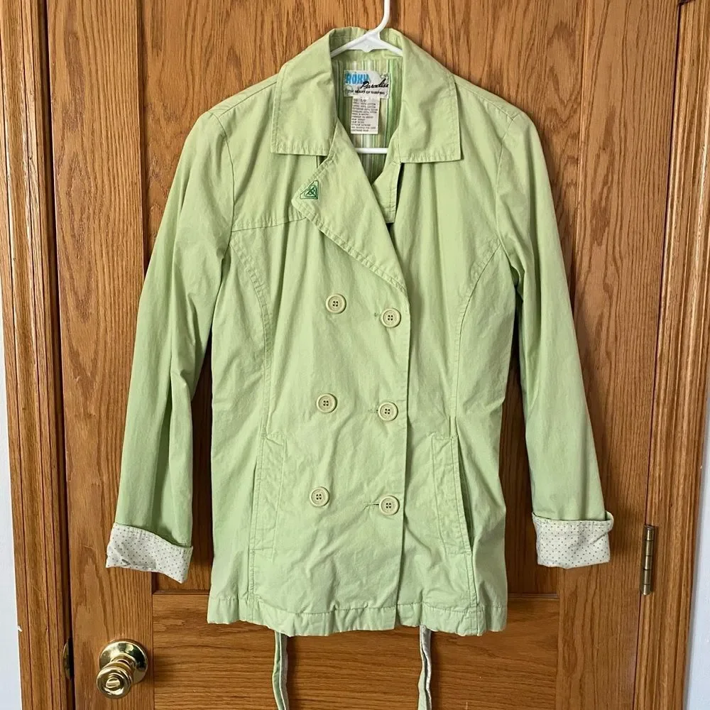 Roxy Green Spring Jacket - Picture 1 of 4